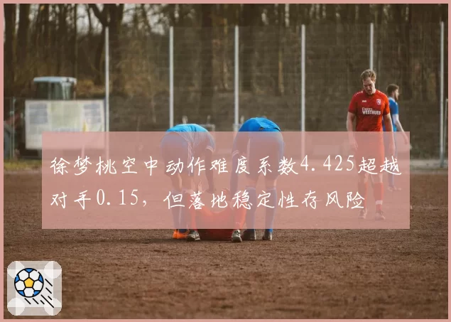徐梦桃空中动作难度系数4.425超越对手0.15,但落地稳定性存风险